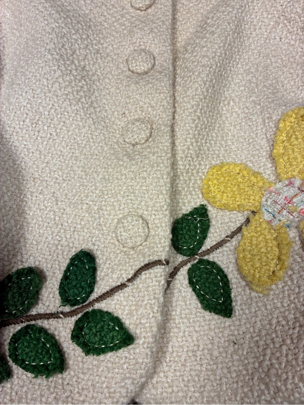 Anthropologie IF Floral Appliqué Jacket - Picture 11 of 14